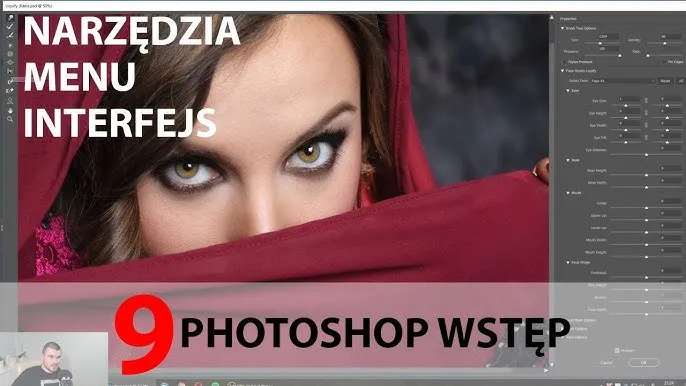 interfejs programu Adobe Photoshop dla początkujących