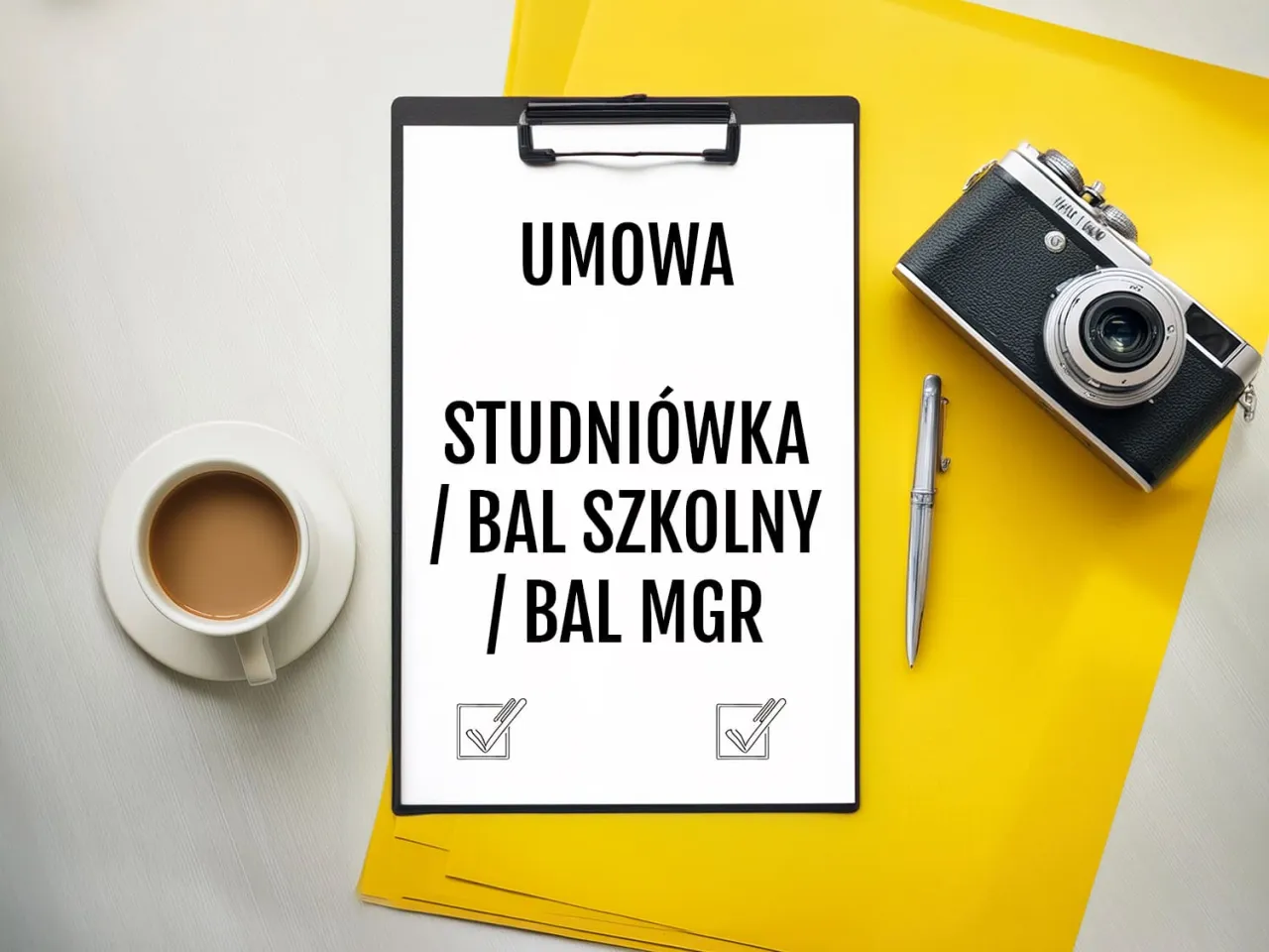 umowa z fotografem studniówka