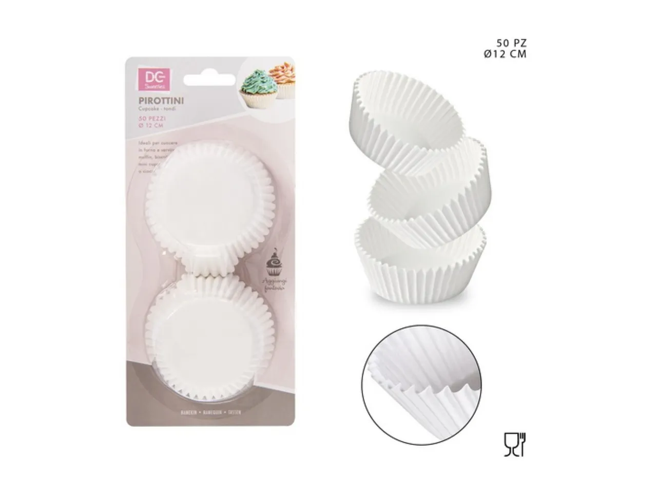 Rodzaje papilotek do babeczek