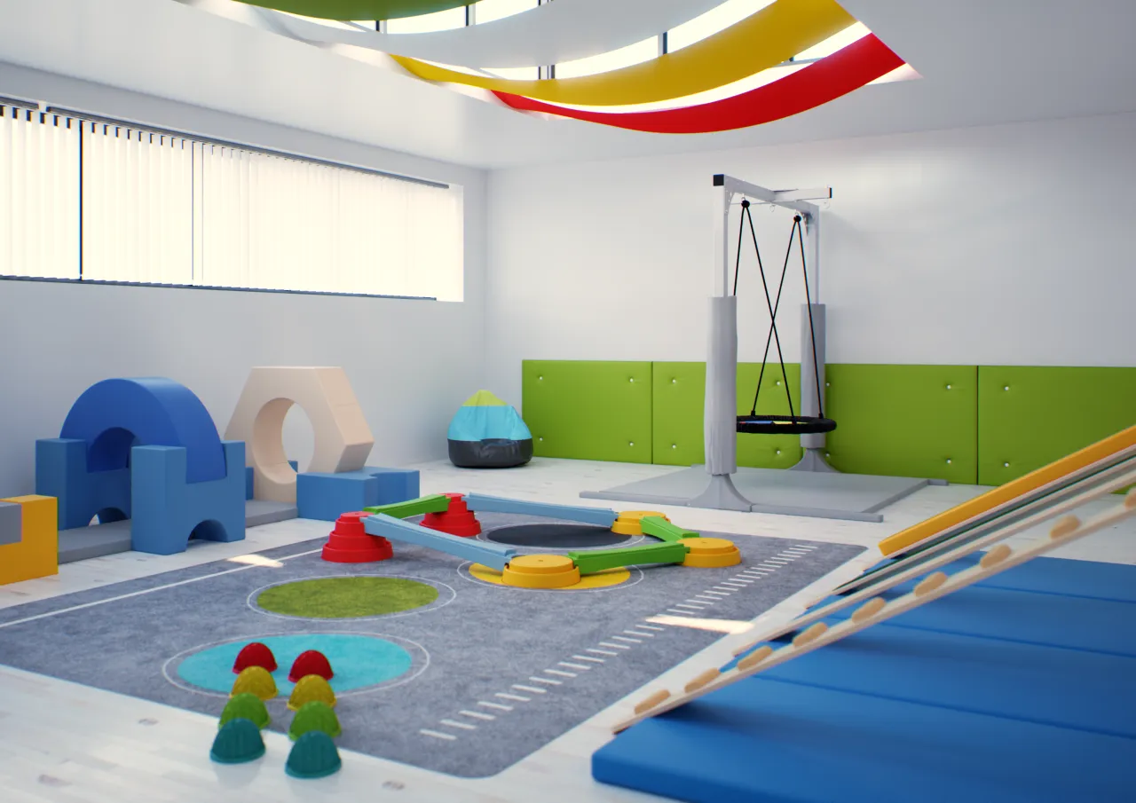 sala do integracji sensorycznej dla dzieci