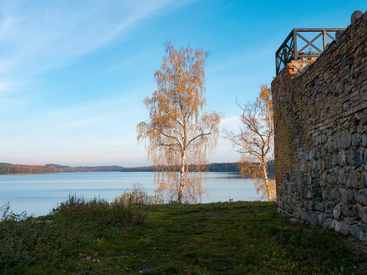 Jezioro Drawsko z lotu ptata