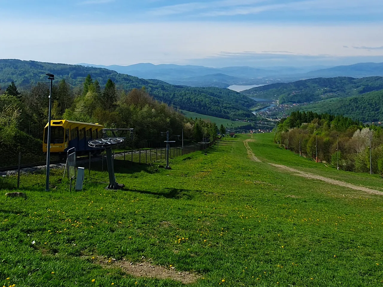 Parking Góra Żar dolna stacja kolejki