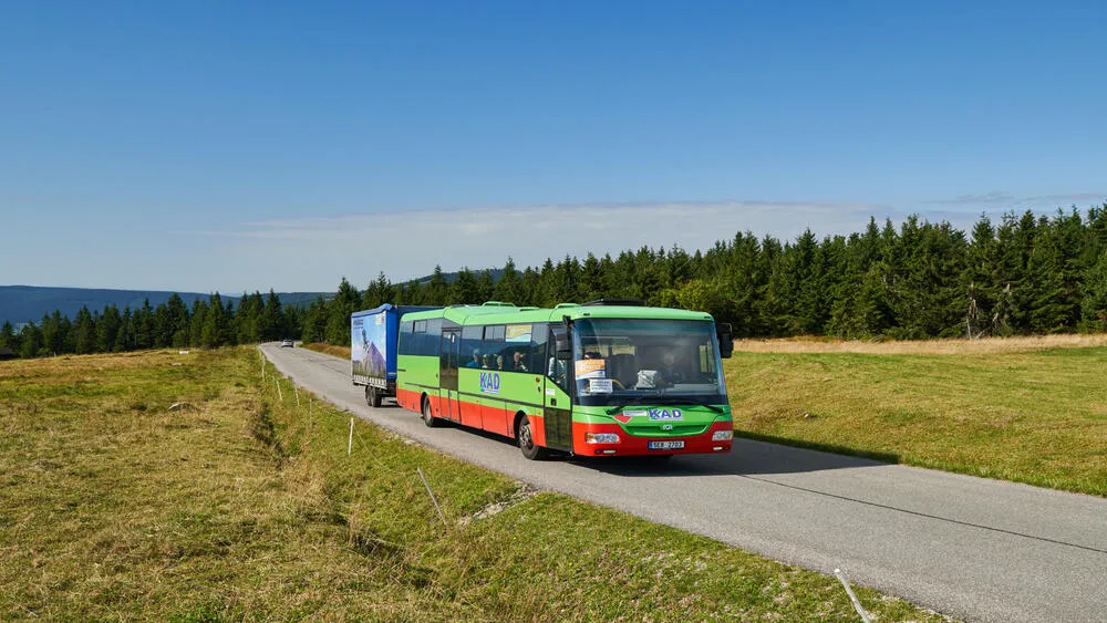 autobus w Karkonoszach