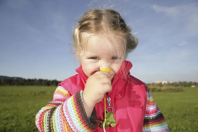 dziecko rozpoznaje zapachy