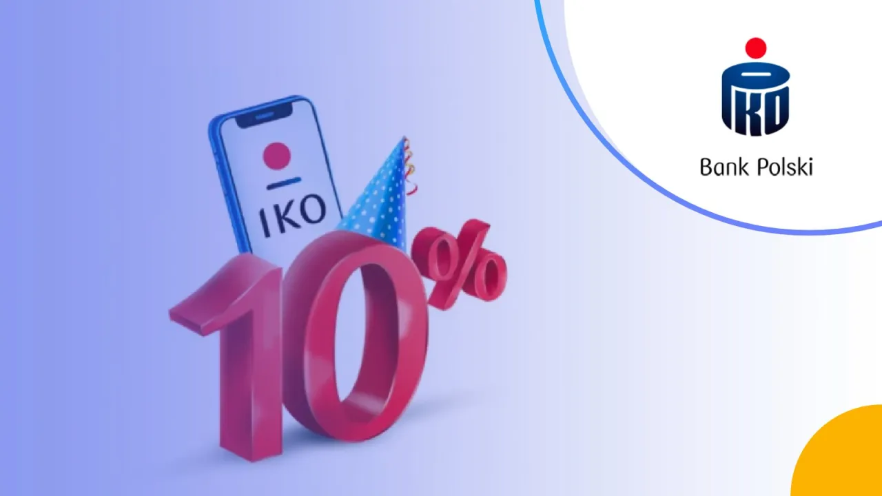 10% na lokacie urodzinowej PKO BP z aplikacją IKO. Sprawdź, do kiedy trwa promocja!