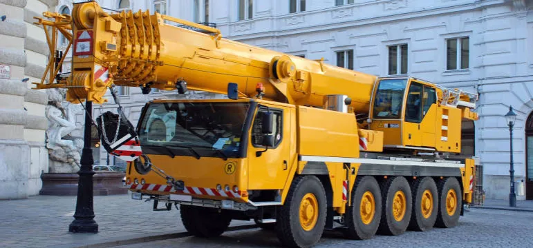 żuraw samojezdny HDS