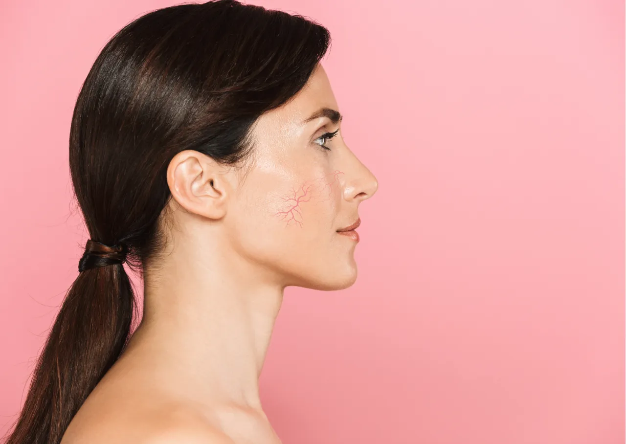 Kwasy do cery naczynkowej grafika