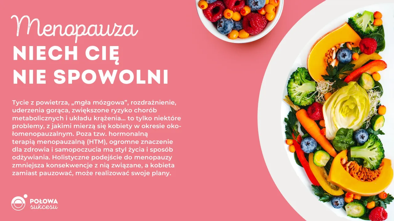 Kobieta odczuwająca uderzenia gorąca w menopauzie