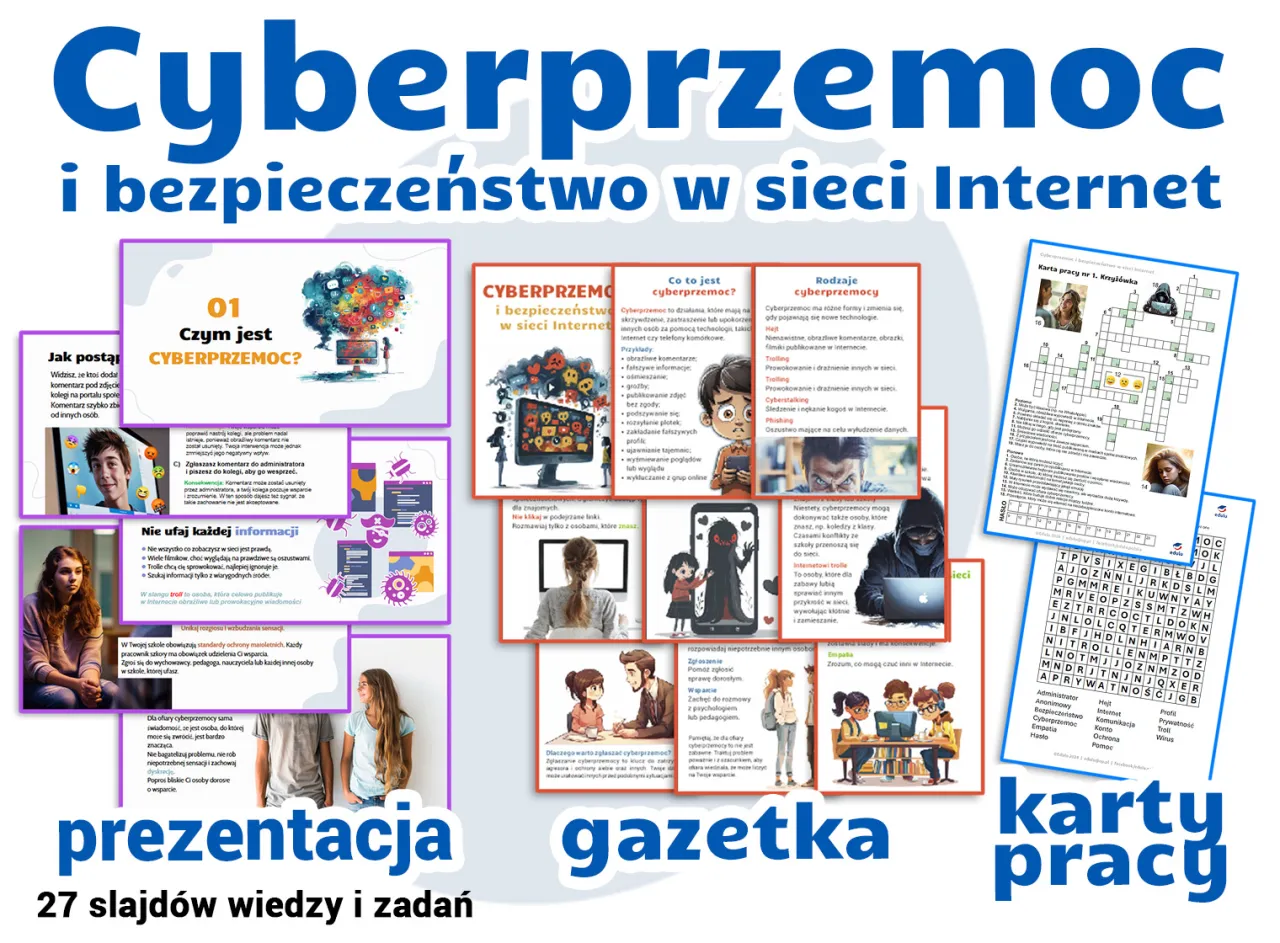 Scenariusze zajęć profilaktycznych agresja cyberprzemoc szkoła