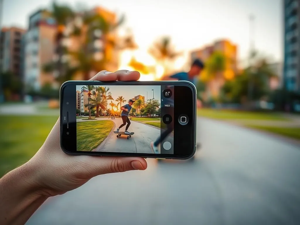 zdjęcie panning telefonem