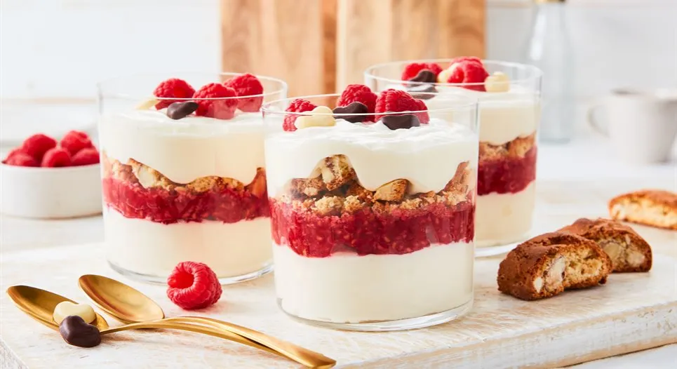 Desserts im Glas Mascarpone ansprechend