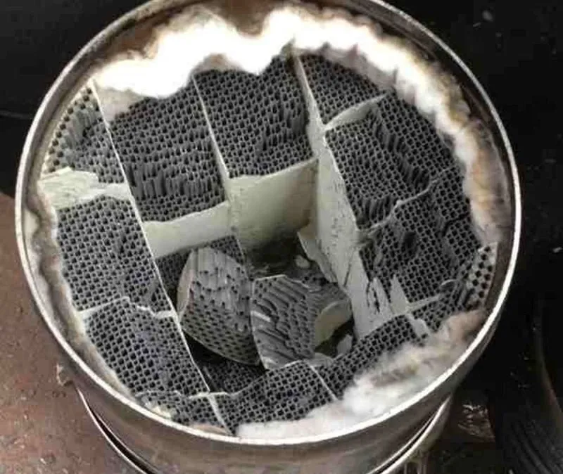 Uszkodzony silnik diesel przez DPF