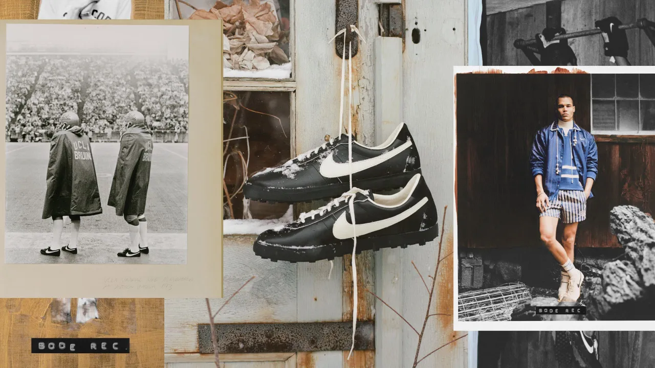 Nike ikonische Herrenschuhe Collage