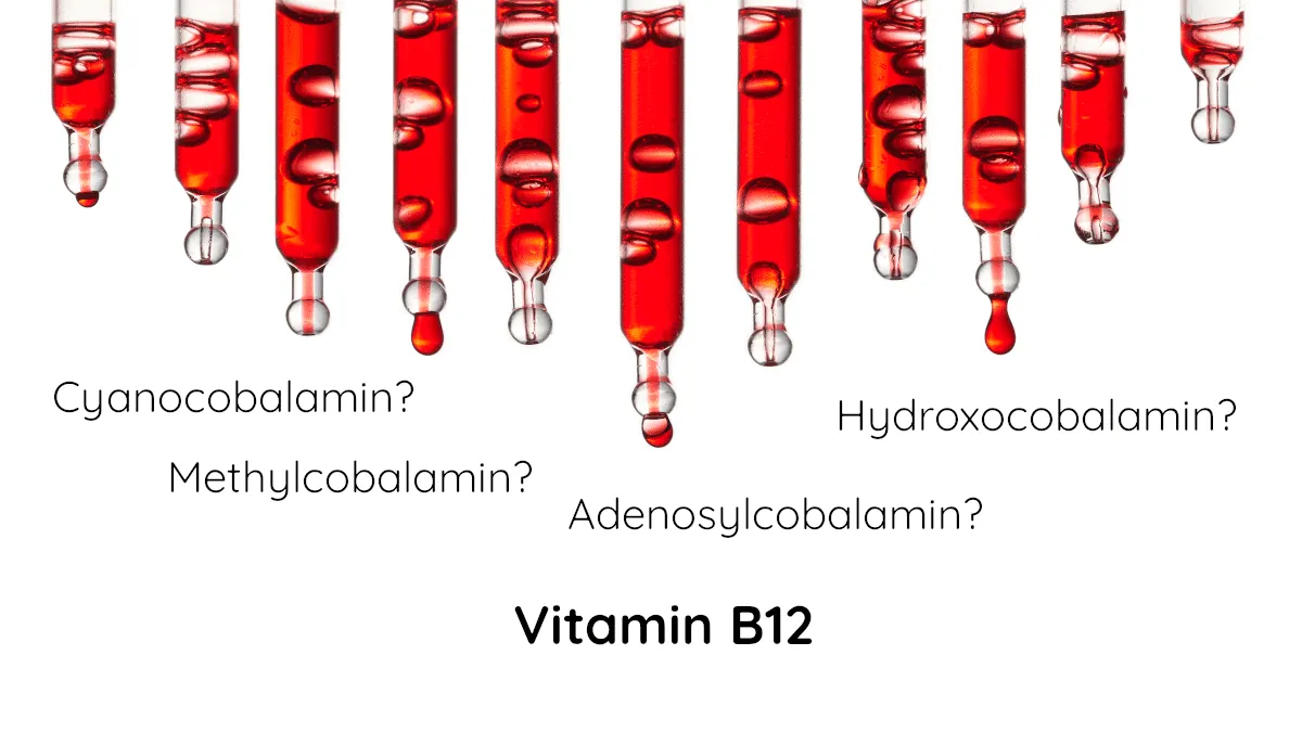 Verschiedene Vitamin B12 Formen Vergleich