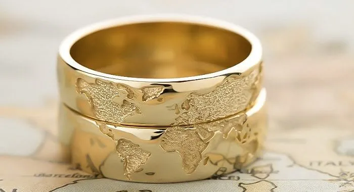 mapa noszenia obrączek na świecie