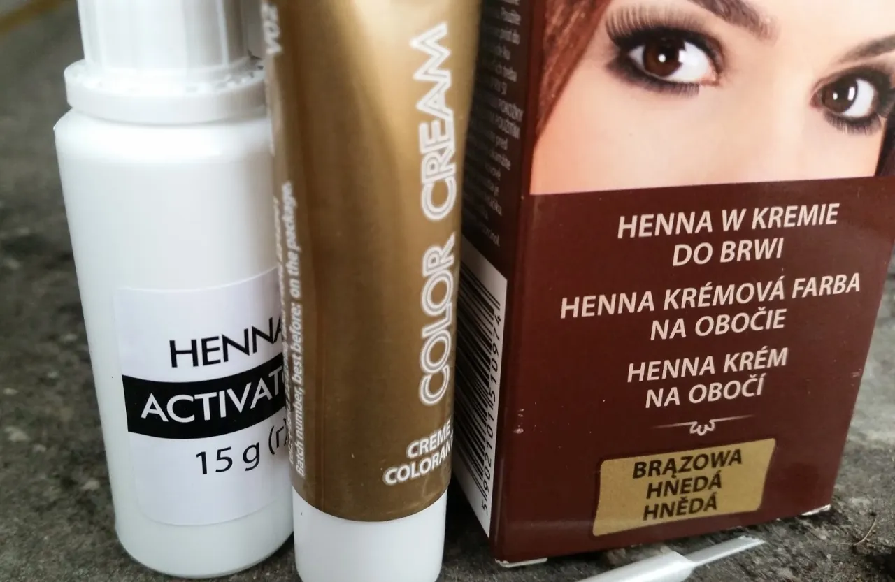 zestaw do henny brwi venita