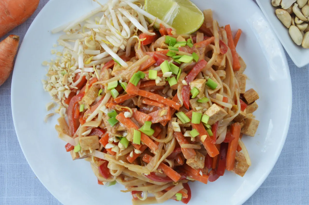 Tradycyjne warzywa do Pad Thai