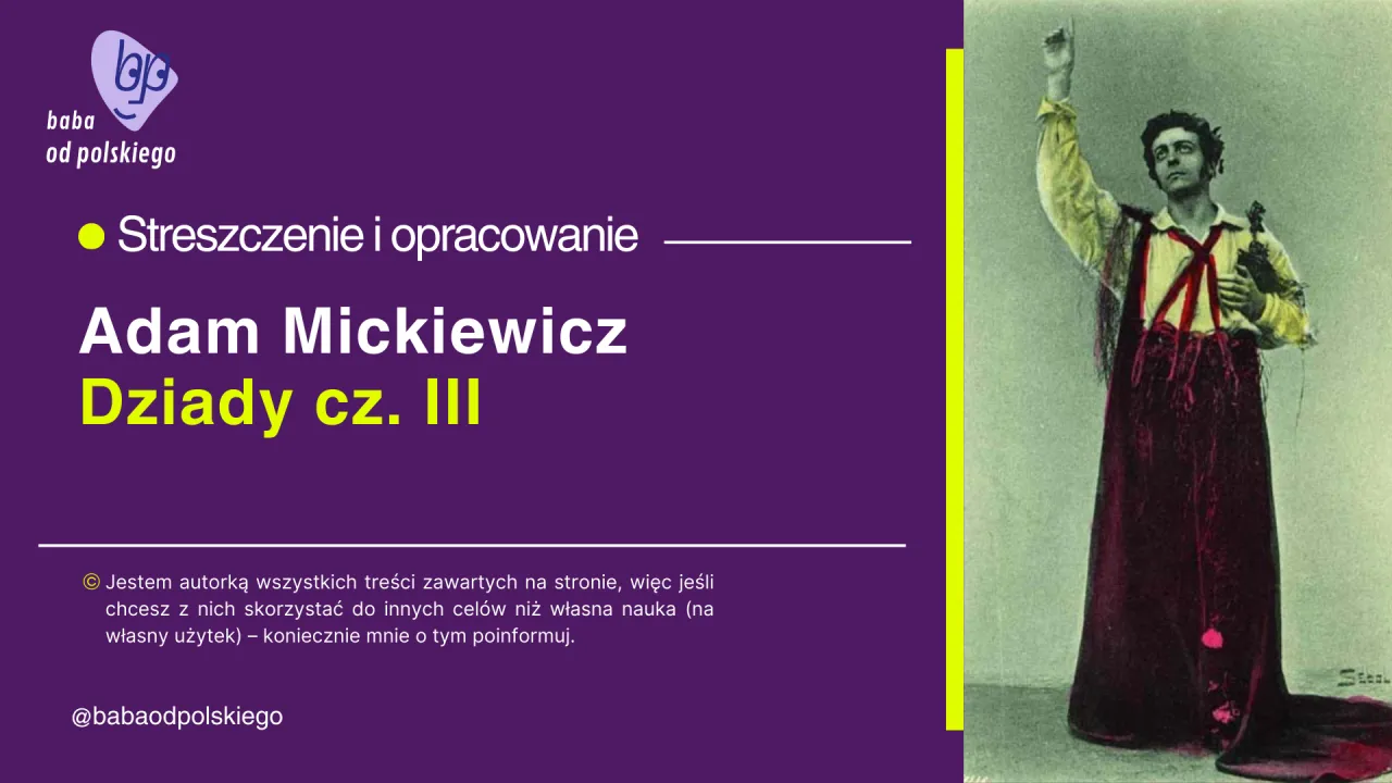 Adam Mickiewicz portret