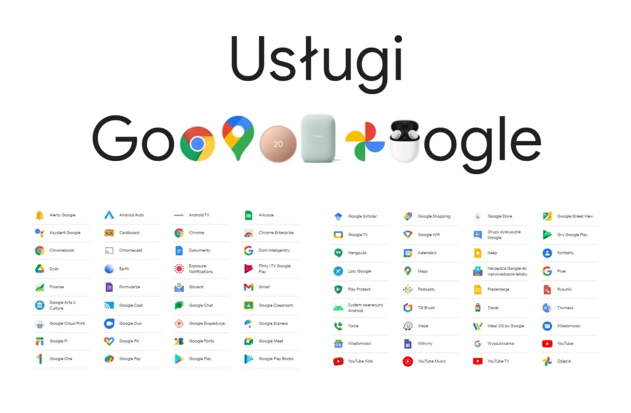 ekran ustawień aplikacji usługi google play