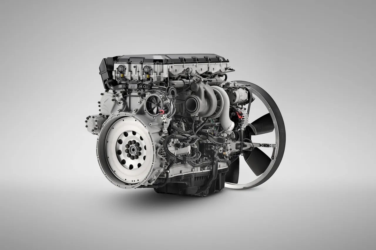 Nowoczesny silnik ciężarówki