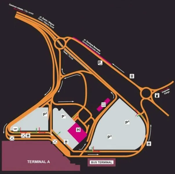 Mapa przystanków Neobus Sanok