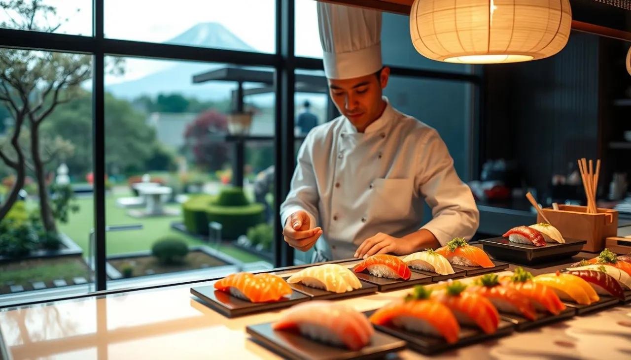 Mapa Polski zarobki sushi master duże miasta