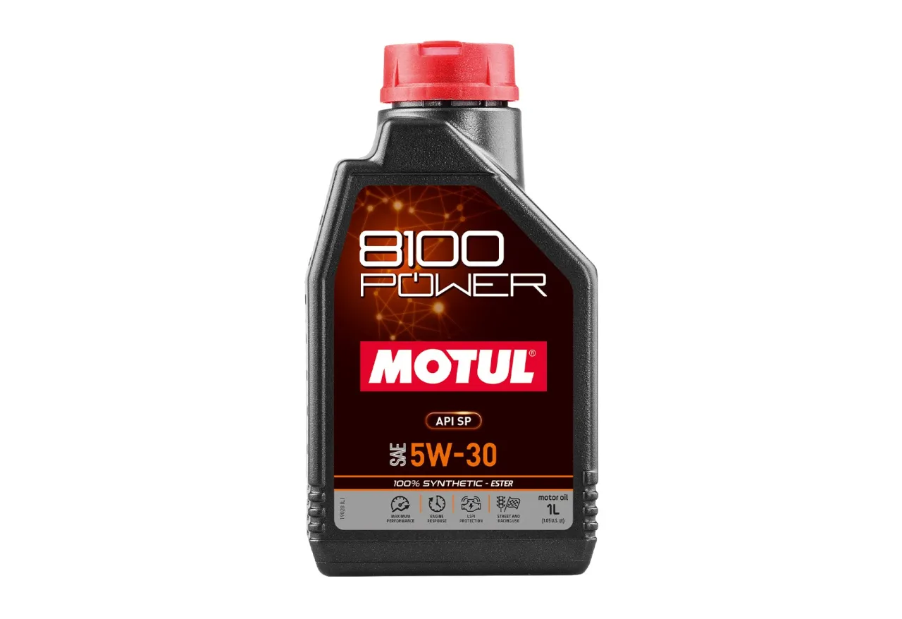 Motul 8100 series bottles