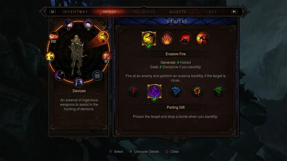 Diablo 3 PS4 online co-op menu