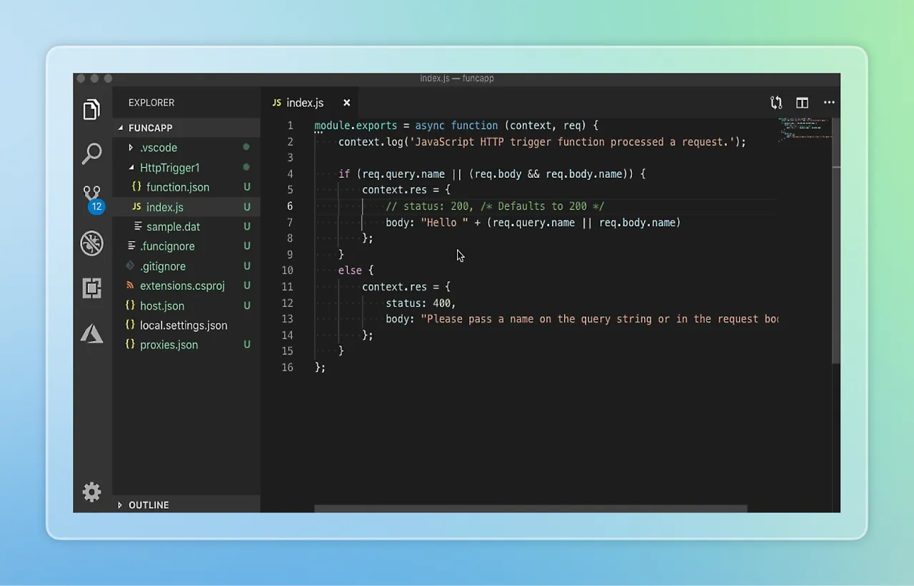 Visual Studio Code edytor kodu