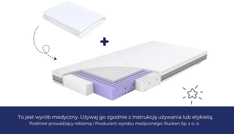 materac dla niemowlaka bezpieczeństwo kręgosłup