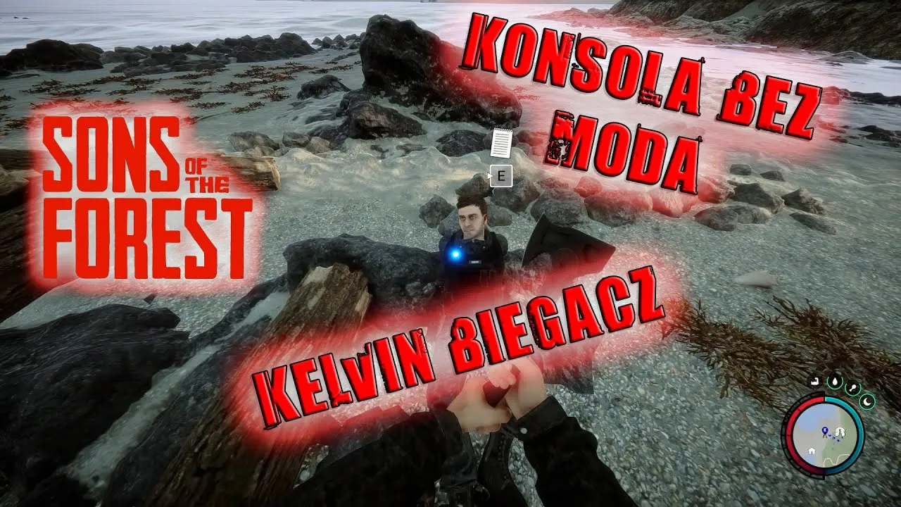 Sons of the Forest konsola komend przykład