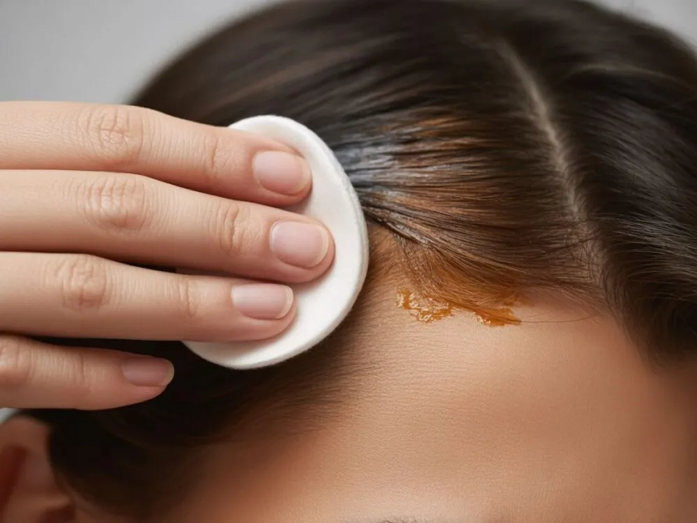 usuwanie plam z farby do włos&oacute;w ze sk&oacute;ry