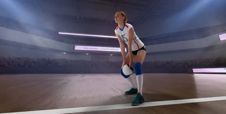 siatk&oacute;wka przekroczenie linii środkowej