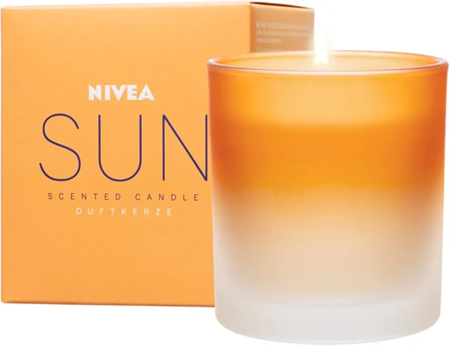 świeca zapachowa o zapachu kremu Nivea