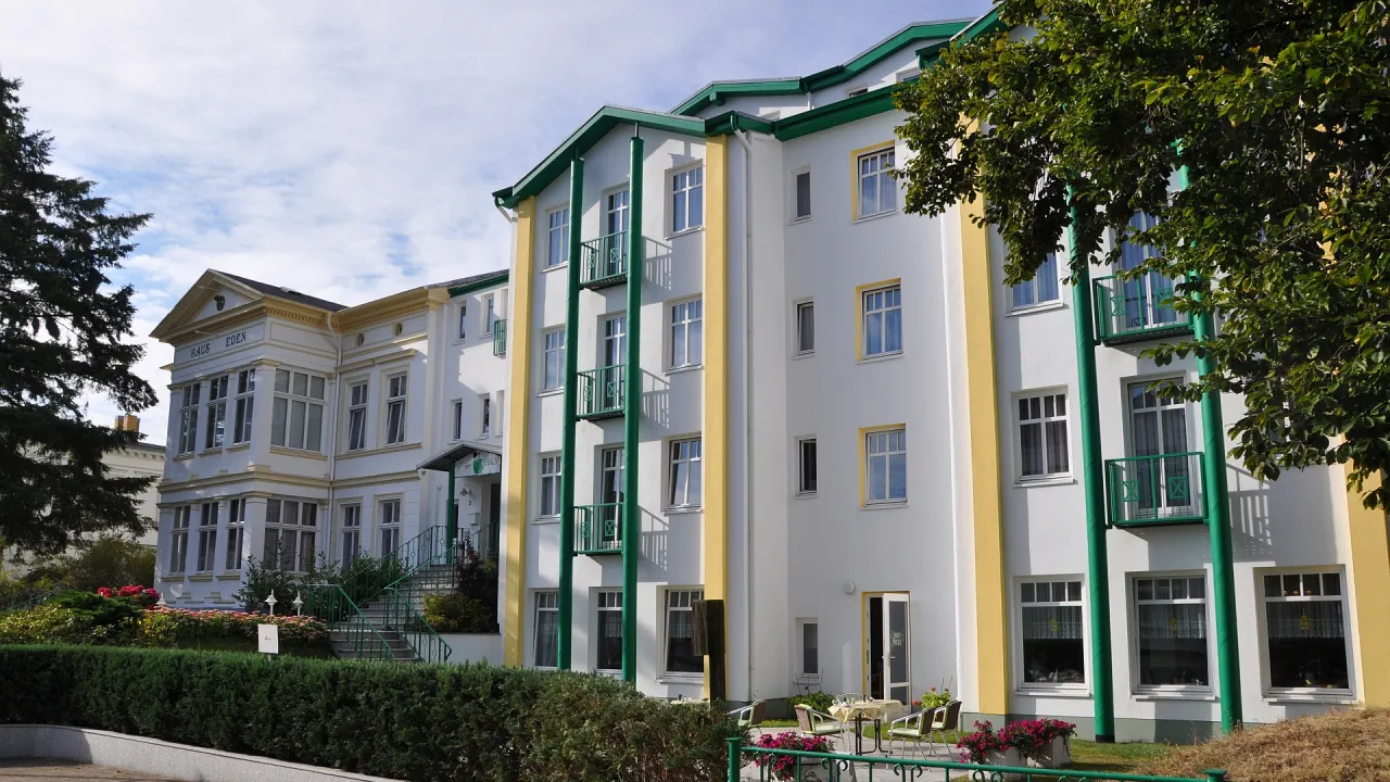 Hotel Garni Eden Ahlbeck Strandpromenade Seebrücke