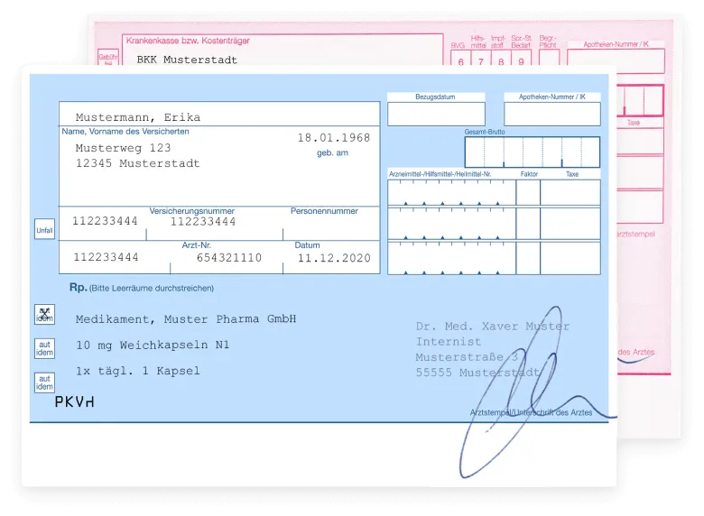 Shop Apotheke Privatrezept Einl&ouml;sen Prozess