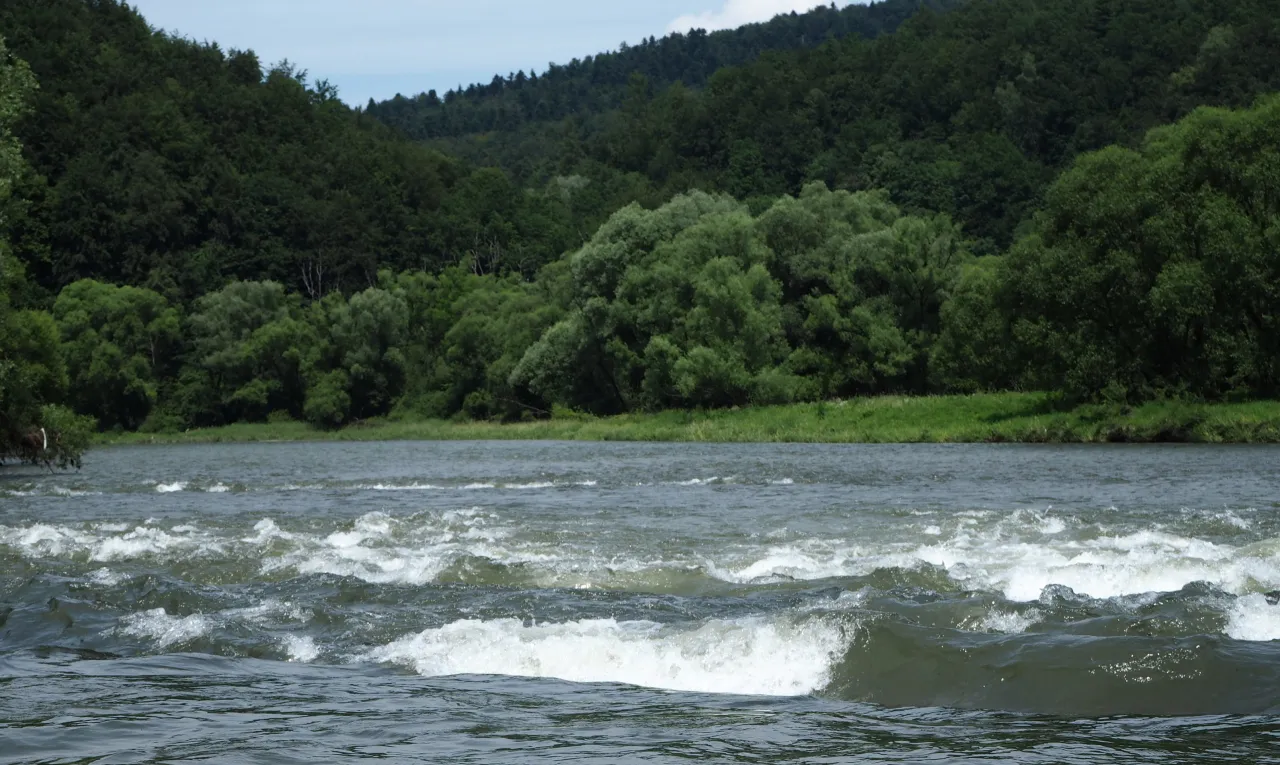 spływ kajakowy Bieszczady San malownicze widoki