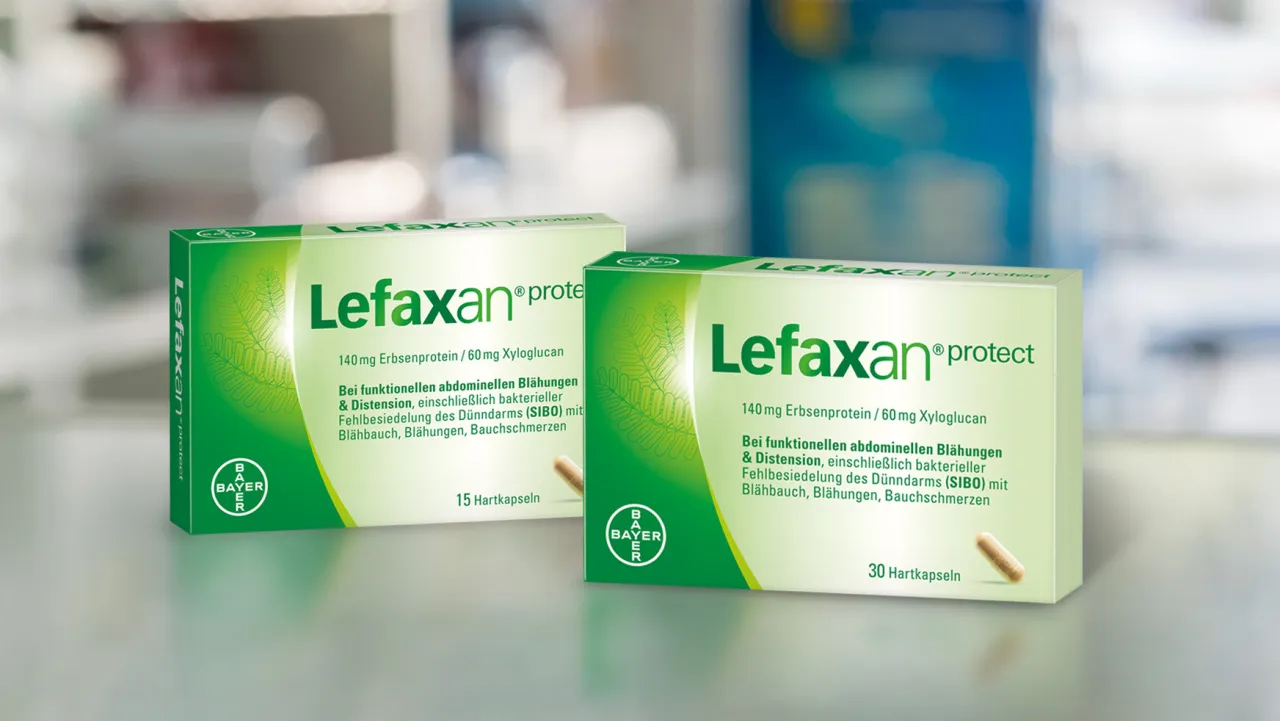 Verschiedene Medikamente gegen Bl&auml;hbauch in Apotheke