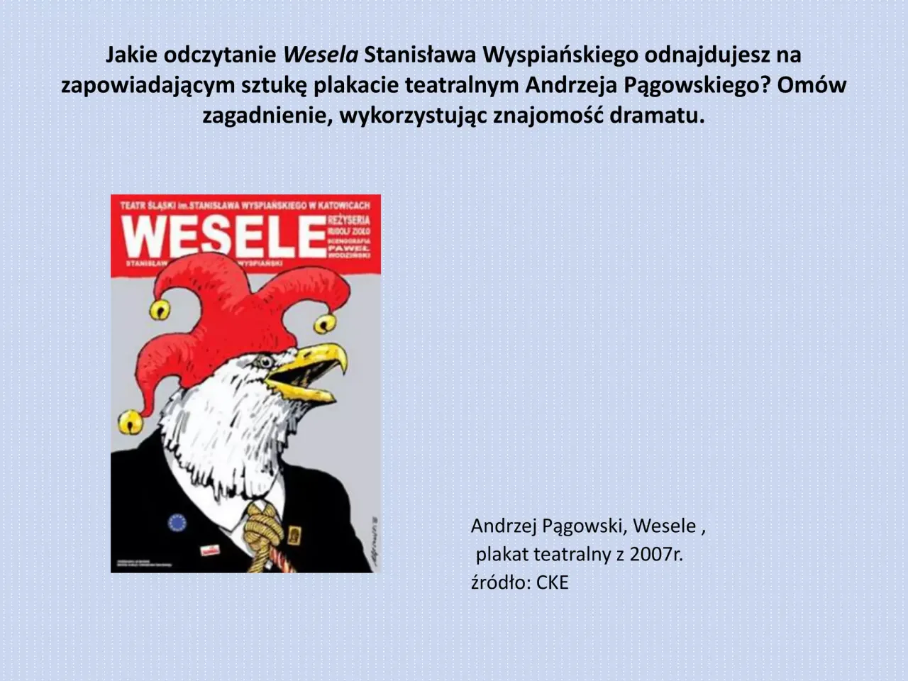 Wesele Wyspiańskiego plakat