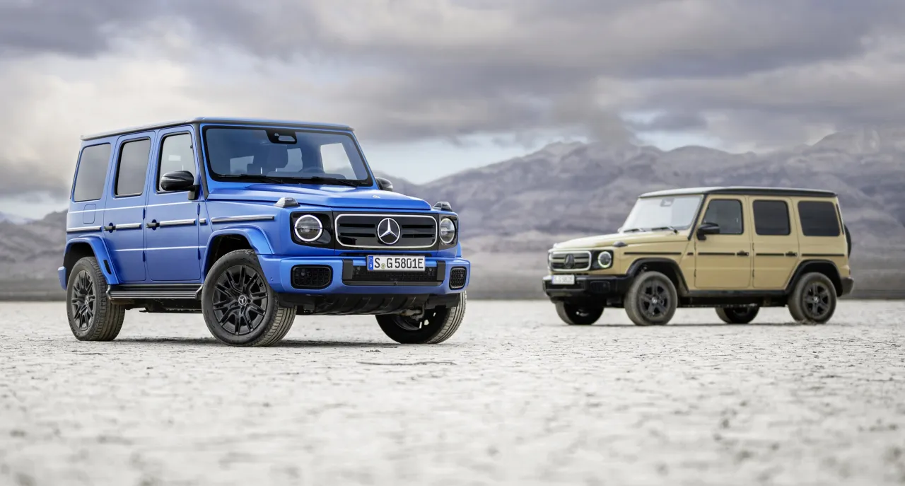 Mercedes G-Class silniki elektryczny spalinowy
