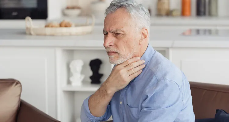 ból gardła po amfetaminie