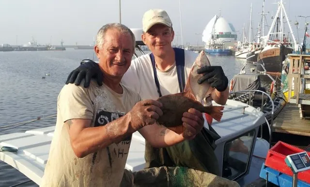 Świeże ryby Puck port