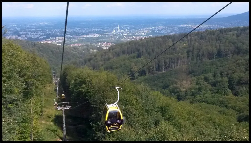 Kolej linowa Szyndzielnia panorama