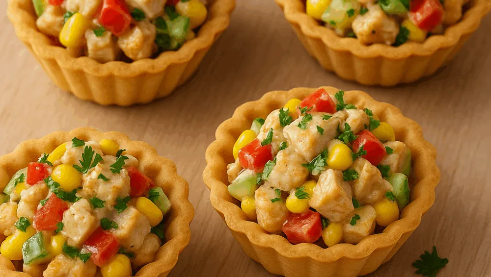 wytrawne babeczki z kurczakiem