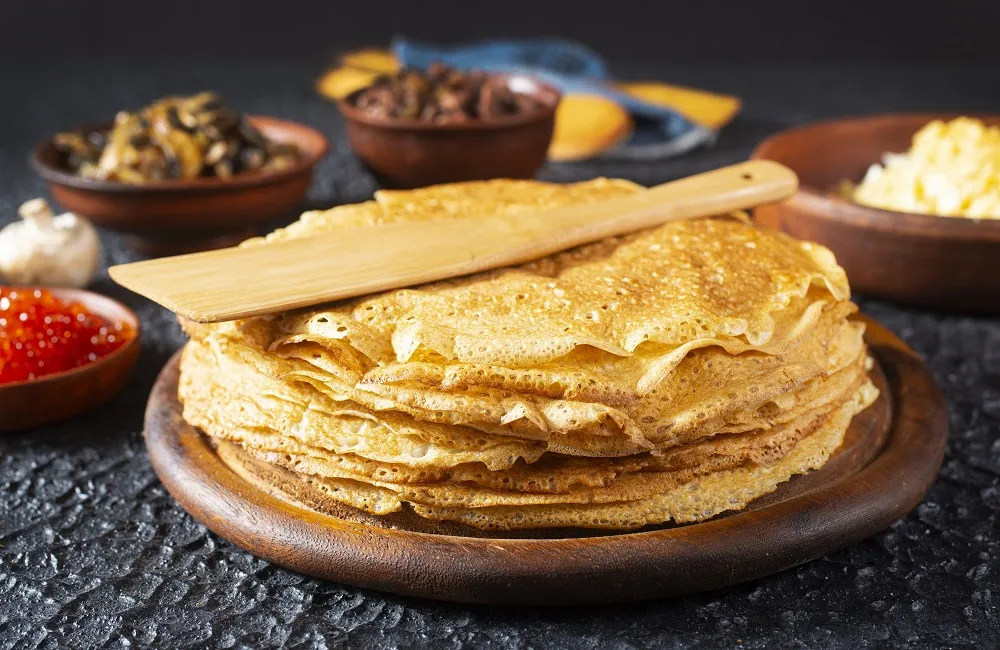 zdrowe składniki na naleśniki, mąka owsiana, erytrytol, mleko roślinne