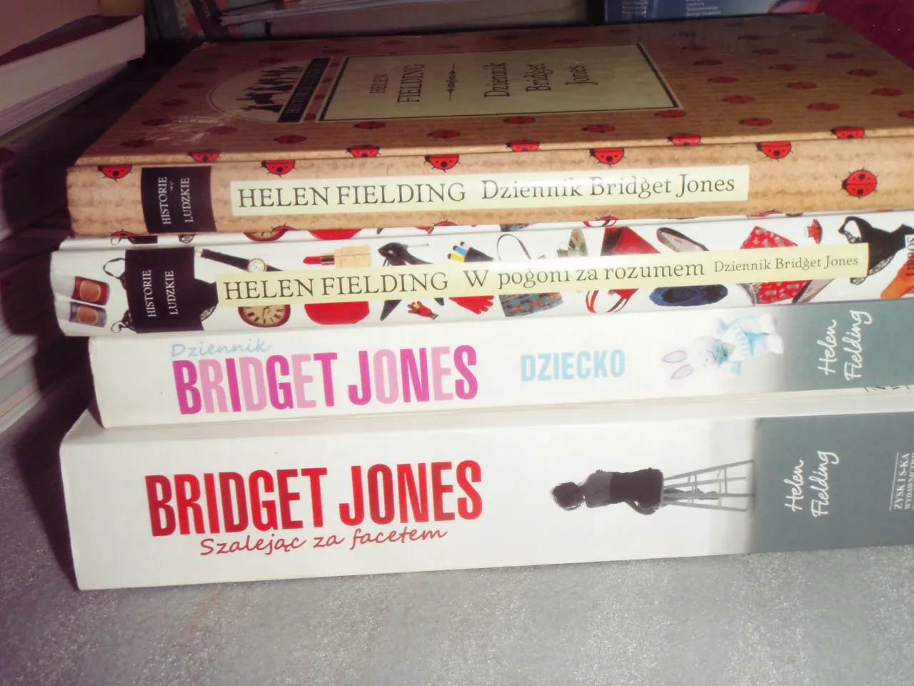 Dziennik Bridget Jones okładka książki