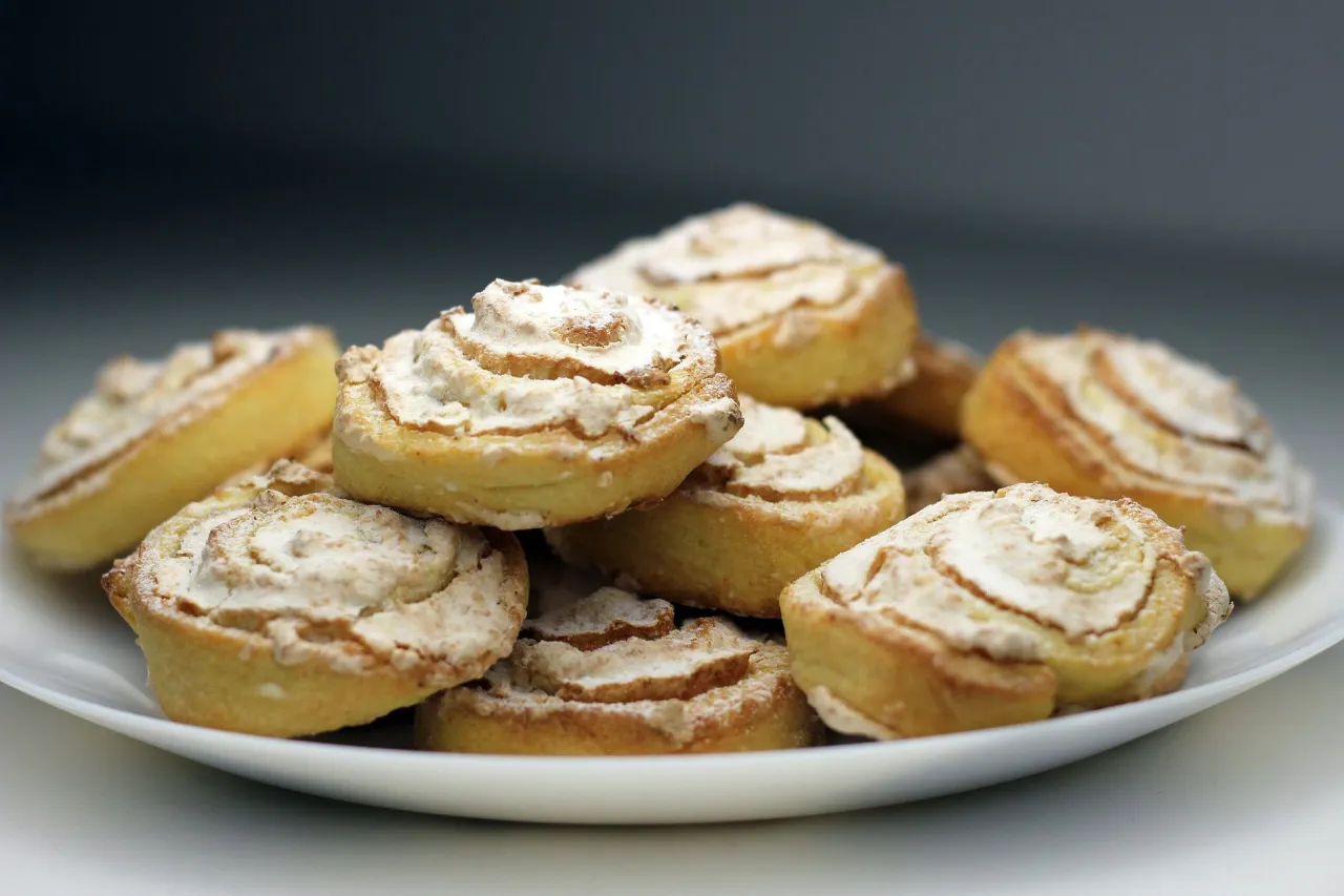 ciastka z majonezem przekrój