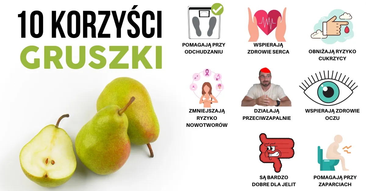 gruszki a zdrowie serca