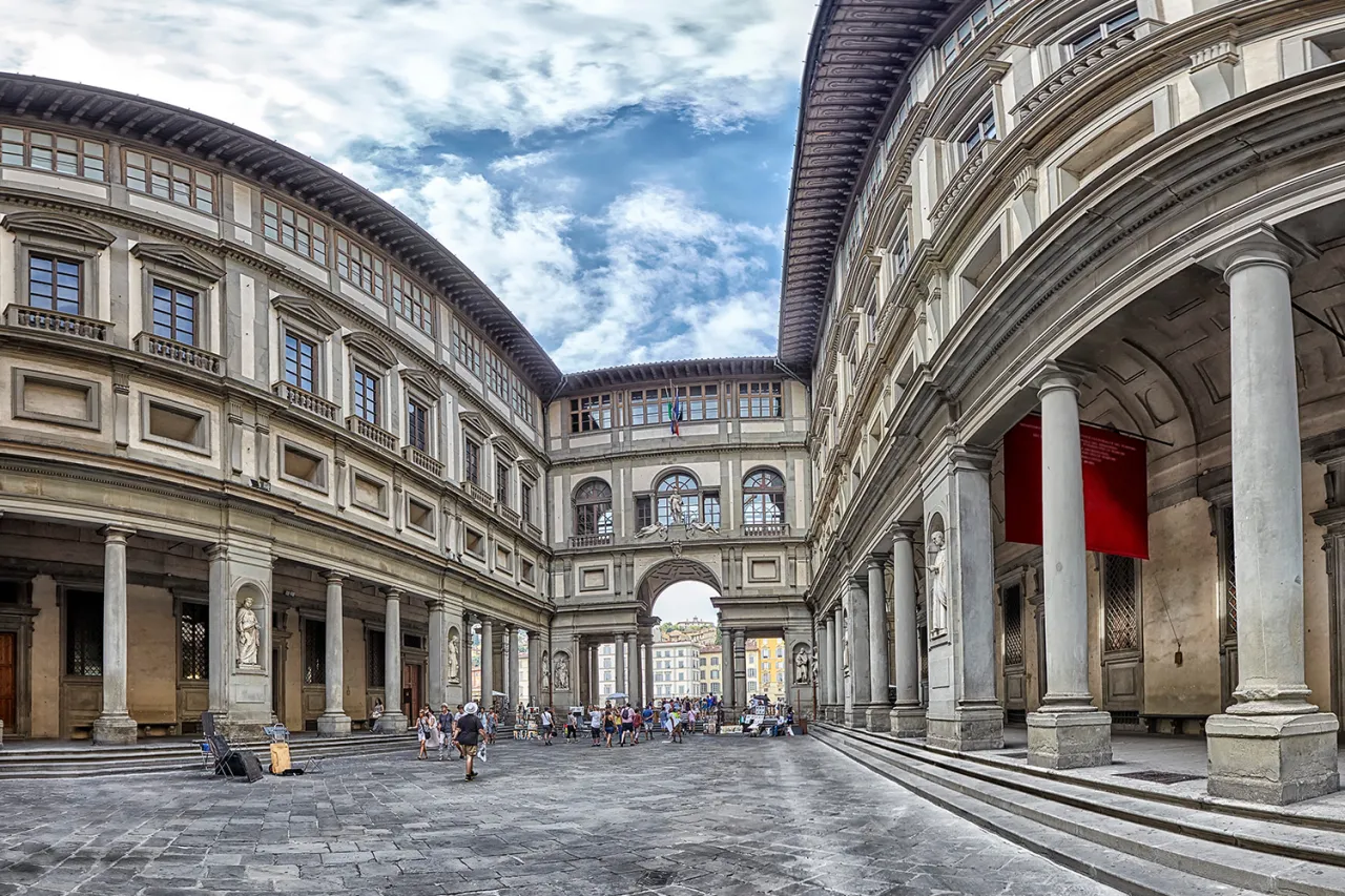 Rzym Koloseum, Florencja Galeria Uffizi