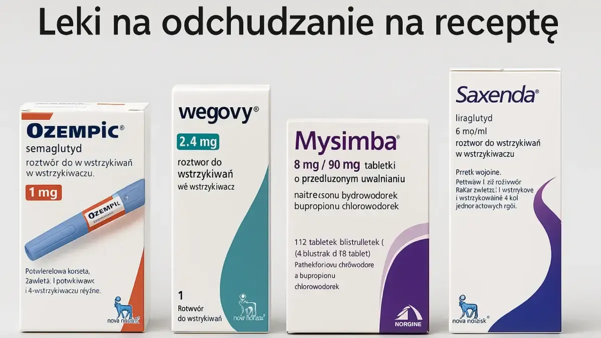 Leki na odchudzanie na receptę w Polsce